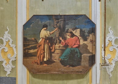 Cristo e la Samaritana di Benedetto Musso